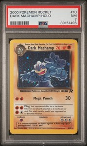 Dark Machamp 10/82 Team Rocket Holo Rare