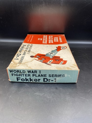 World War 1 Fighter Plane Series Fokker Dr-1 Wooden Model Kit - Picture 5 of 9