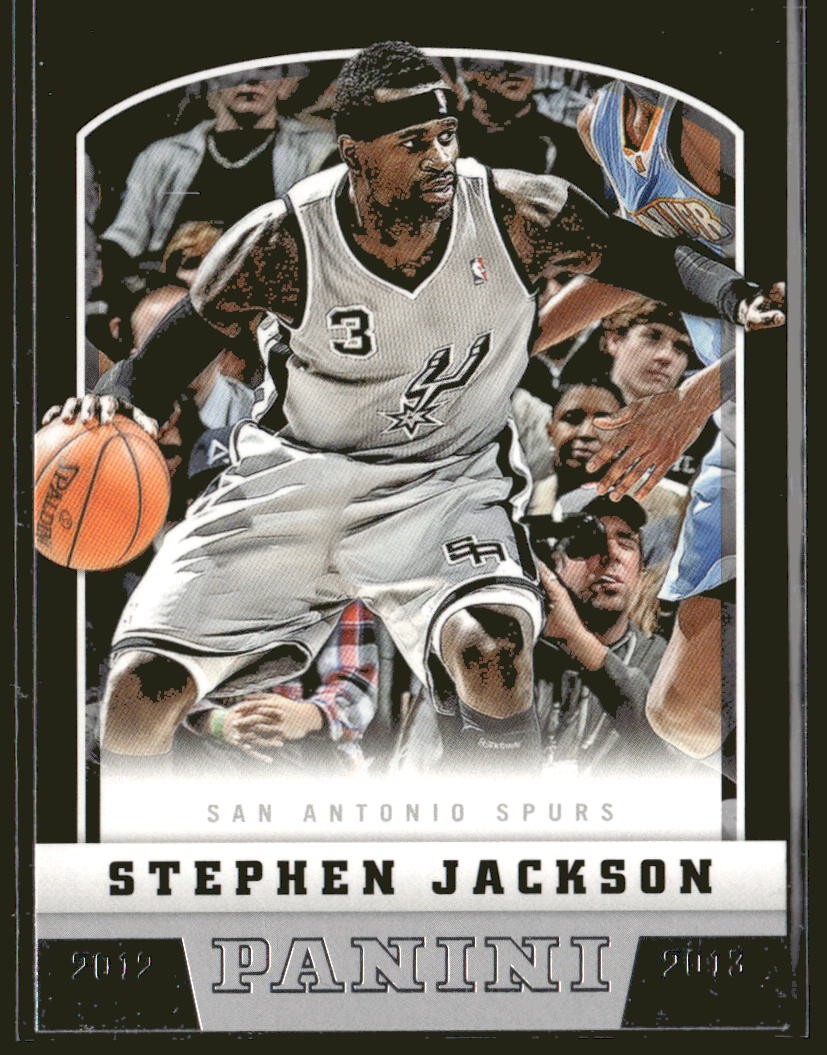 2012-13 Panini Stephen Jackson #156 San Antonio Spurs