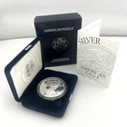 1997-P American Eagle One Ounce Silver Uncirculated Coin w/ Original Box & COA
