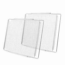 304 Stainless Steel Air Fryer Basket Replacement for Breville Oven Parts 14 x...
