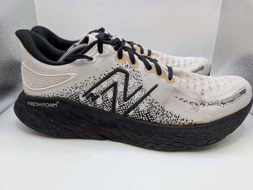 New Balance Fresh Foam 1080 x 12 ~ Herren UK Größe 11,5 D Weite schwarz & weiß - Bild 5 von 20
