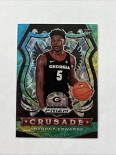 2020 Panini Prizm Draft Picks Choice Blue Yellow Green Anthony Edwards RC #81
