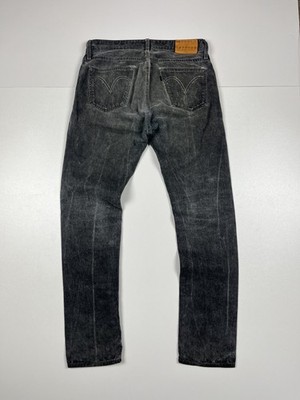 Made & Crafted Levi's Lot 05081-0097 W30 grau Jeans Denim Hose Made in USA