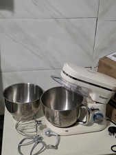 Vospeed Stand Mixer, 4.5L+5L Bowls 8-speed 1000W Tilt-Head Food Mixer, Kitchen