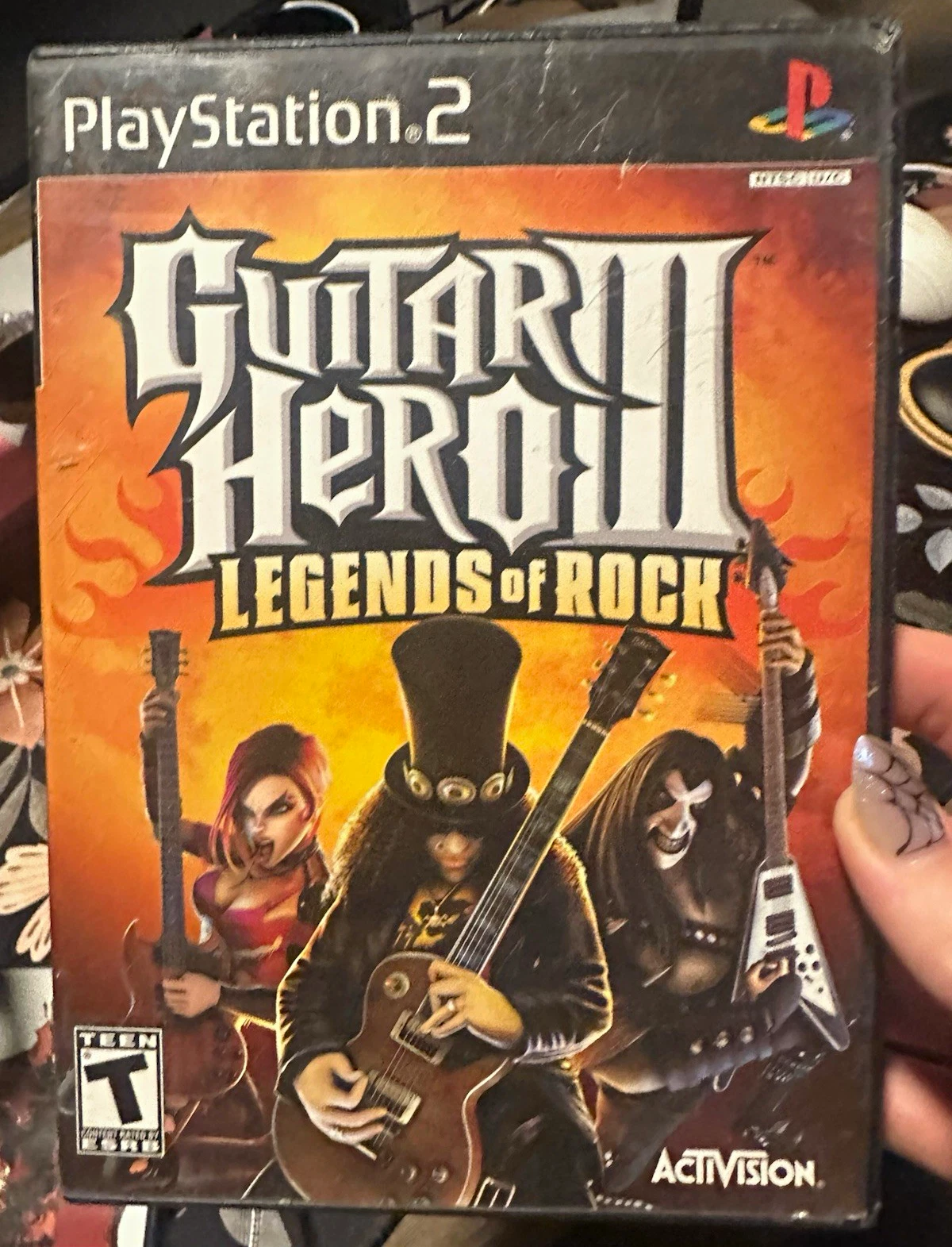Activision Guitar Hero III: Legends of Rock (Sony PS2) 2007 T NTSC-U/C Manual