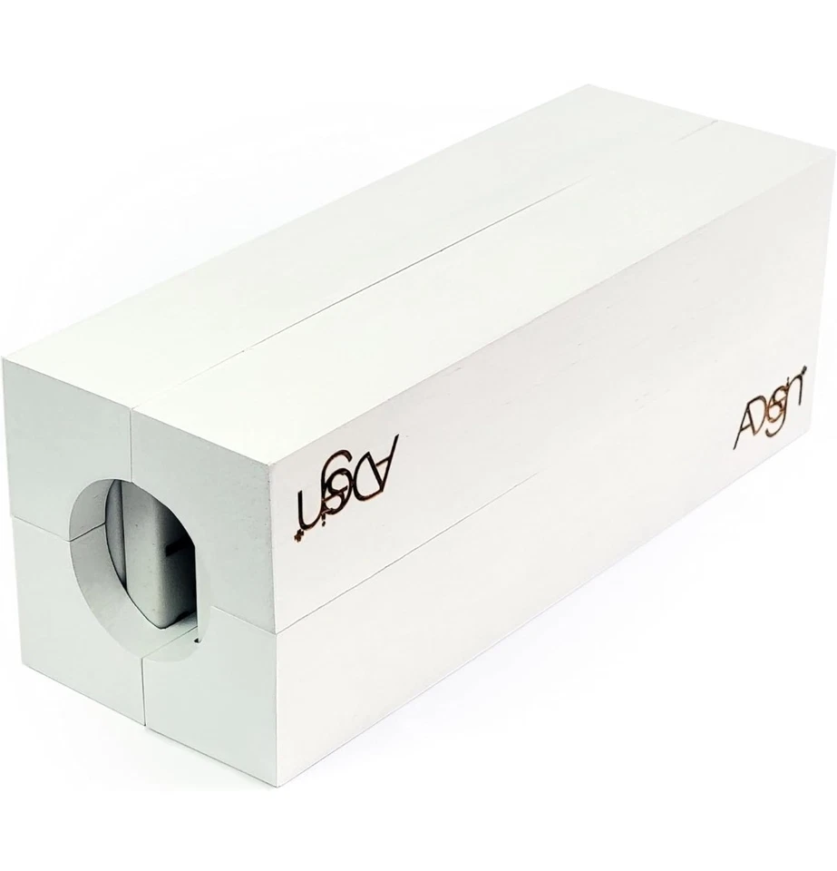 Domino Game Set of 28 | Double 6s | Multiuse Box | Trays | White Tactile Plastic - Image 4 of 4