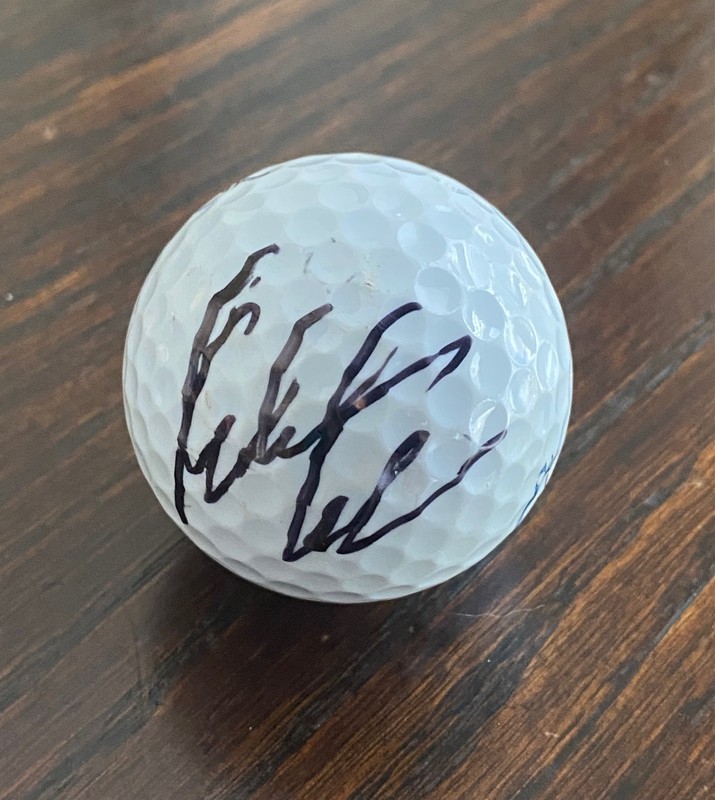 Rober Karlsson Hand~Signed Autographed Pinnacle #4 Golf Ball PGA Tour Sweden 