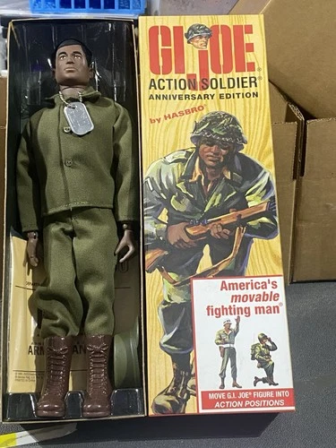 GI Joe 40th Anniversary Edition Action Soldier African American spideegf