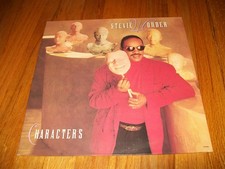 STEVIE WONDER - CHARACTERS LP EXCELLENT CONDITION RARE GREAT MUSIC W/GATEFOLD