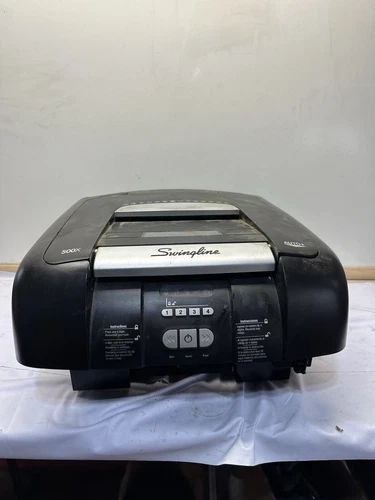 Acco Swingline 1757577C Stack-and-Shred 500X Auto Feed Shredder