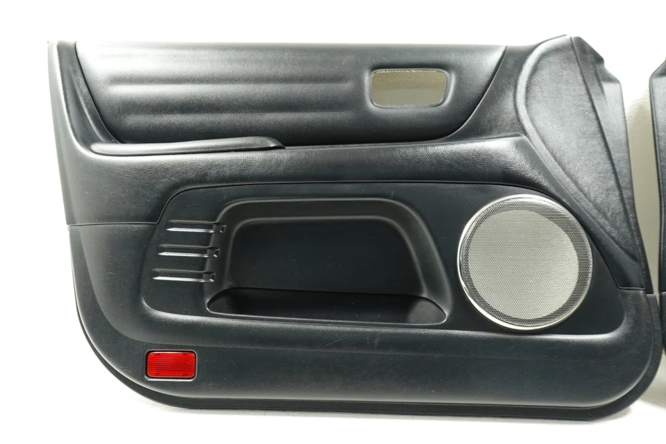 Paneles de puerta de cuero de fábrica delanteros y traseros de cuero negro Lexus IS300 2001-2005 OEM Foto 3 de 4