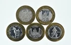 Lot 5 $10 Silver Strike Casino Rounds 3 T Oz .999 1 *403