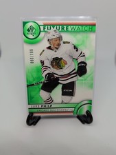 2023-24 SP Authentic Luke Philp Future Watch #142 Limited Green /199 Blackhawks