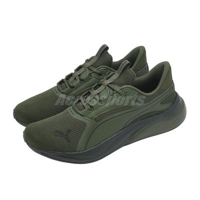 Puma Cell Thrill Dash Olive Black Men Unisex Road Running Jogging