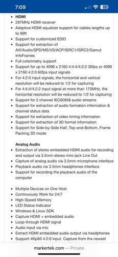 Magewell 32040 HDMI Plus USB Capture Card - Afbeelding 8 van 11
