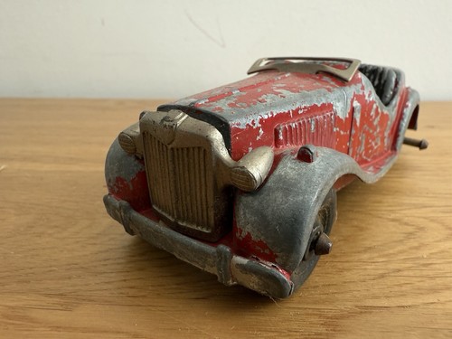 Vintage 50's Hubley Kiddie Toy No. 432 MG Red - Picture 8 of 14