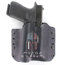 OWB Light Holster - Arex Handguns -Streamlight TLR-3- Optic -Molon Labe USA