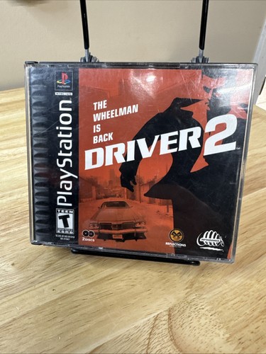 Driver 2 (Sony PlayStation 1, 2000) PS1 Black Label Complete Tested