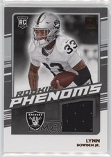 2020 Panini Donruss Rookie Phenoms Jerseys Orange Lynn Bowden Jr #RP-LB jc3