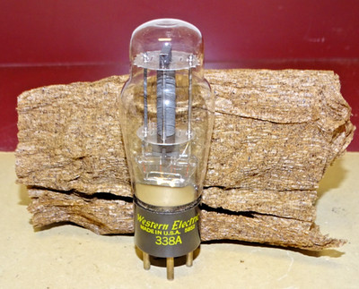 Western Electric Type 338A Radio/Audio  Triode Tube, NOS
