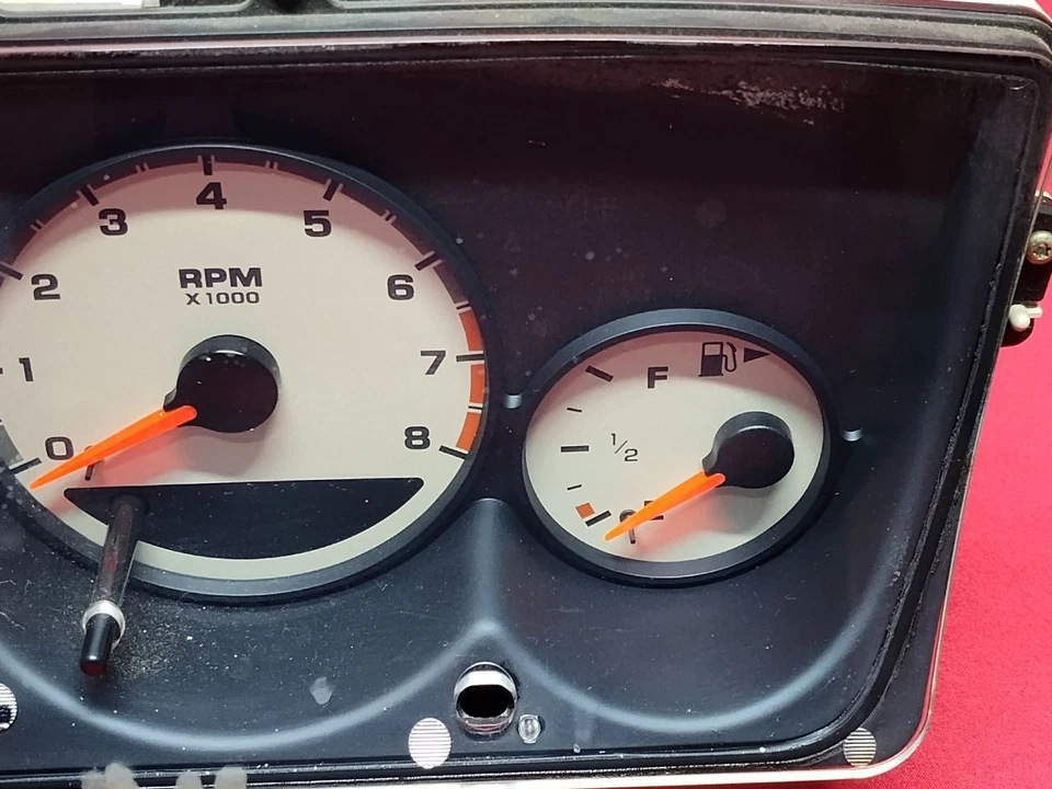 2003-2005 Dodge Neon MANUAL Transmission Speedometer Instrument Cluster w/ Tach - Image 3 of 4