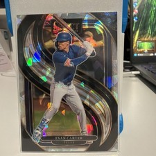 2025 Panini Select - Premier Level Evan Carter #116 Ice Prizm