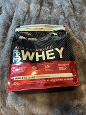 ON Optimum Nutrition Gold Standard 100% Whey Vanilla Ice Cream Powder 5.47 lb 14.63 per gallon
