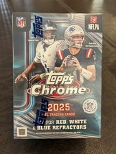 2025 Topps Chrome Football - Value Box- IN HAND Ships Now
