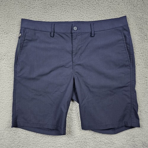 Tasc Performance Shorts Herren 35 marineblau Motion 5 Taschen Golf Chino Bambus 8"