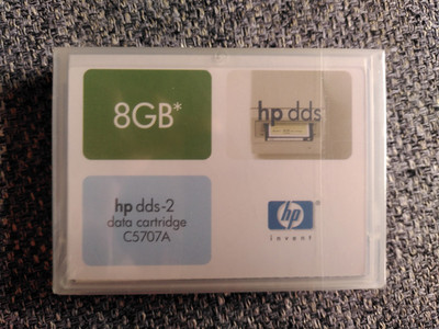 HP C5707A | 8GB | DDS2 | Data Cartridge | Datenkassette | Digital Data Storage