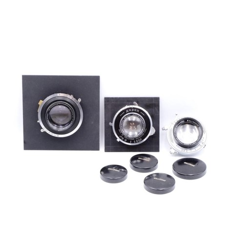 LOT of 4x5 Lenses: 190mm, 162mm Wollensak & 180mm Zeiss Jena – MUST READ! (3535) - Picture 2 of 10