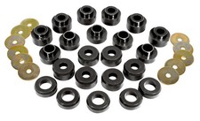 Prothane For 97 Jeep Tj Body Mount Kit - Black Prothane For 97 Jeep Tj Body Mount Kit - Black
