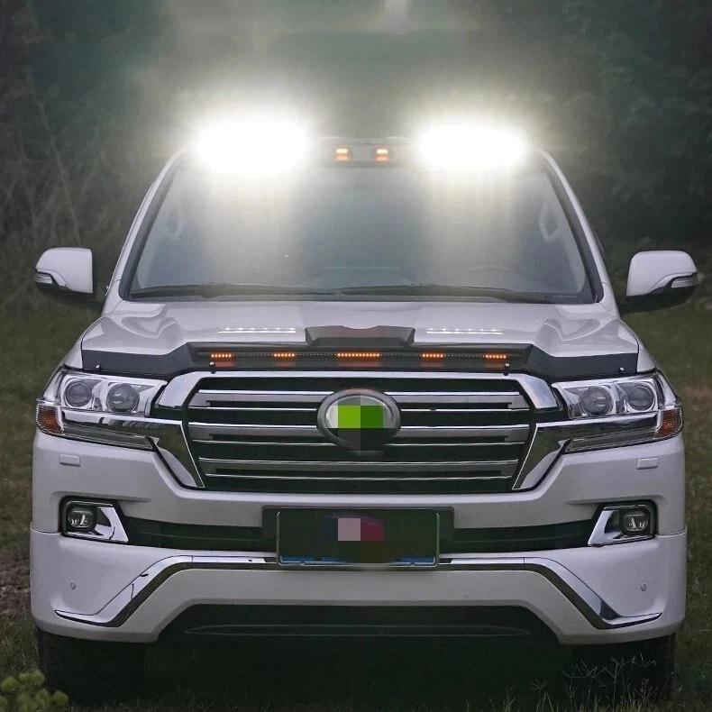 Лампа крыша верхняя световая панель со светодиодом подходит для Toyota Land Cruiser LC200 2008-2021 ABS - Изображение 3 из 4