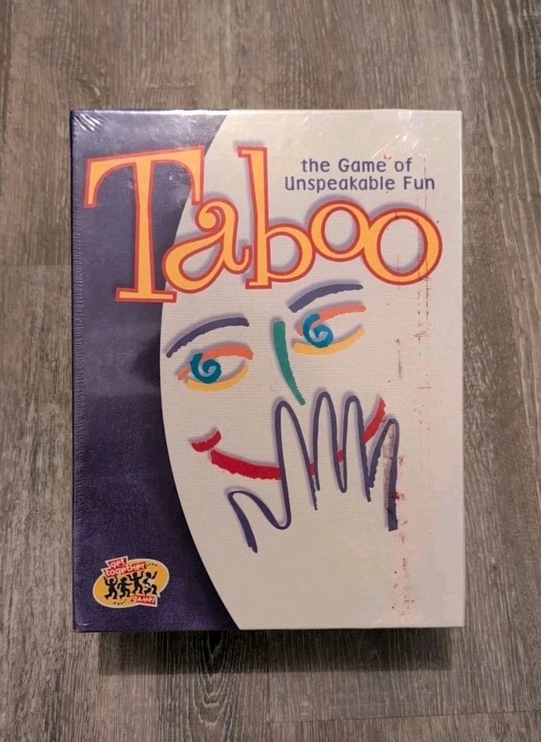 Hasbro Game Of Unspeakable Fun Party Game Vintage New Sealed