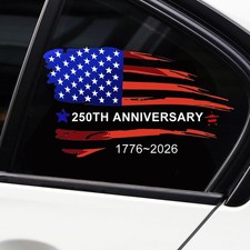 250 Years America Car Decal,250th Anniversary The Independence of USA Sticker...