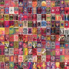 VINTAGE ROCK POSTER 60S BLOTTER ART Doors Grateful Dead Woodstock Cream Love In