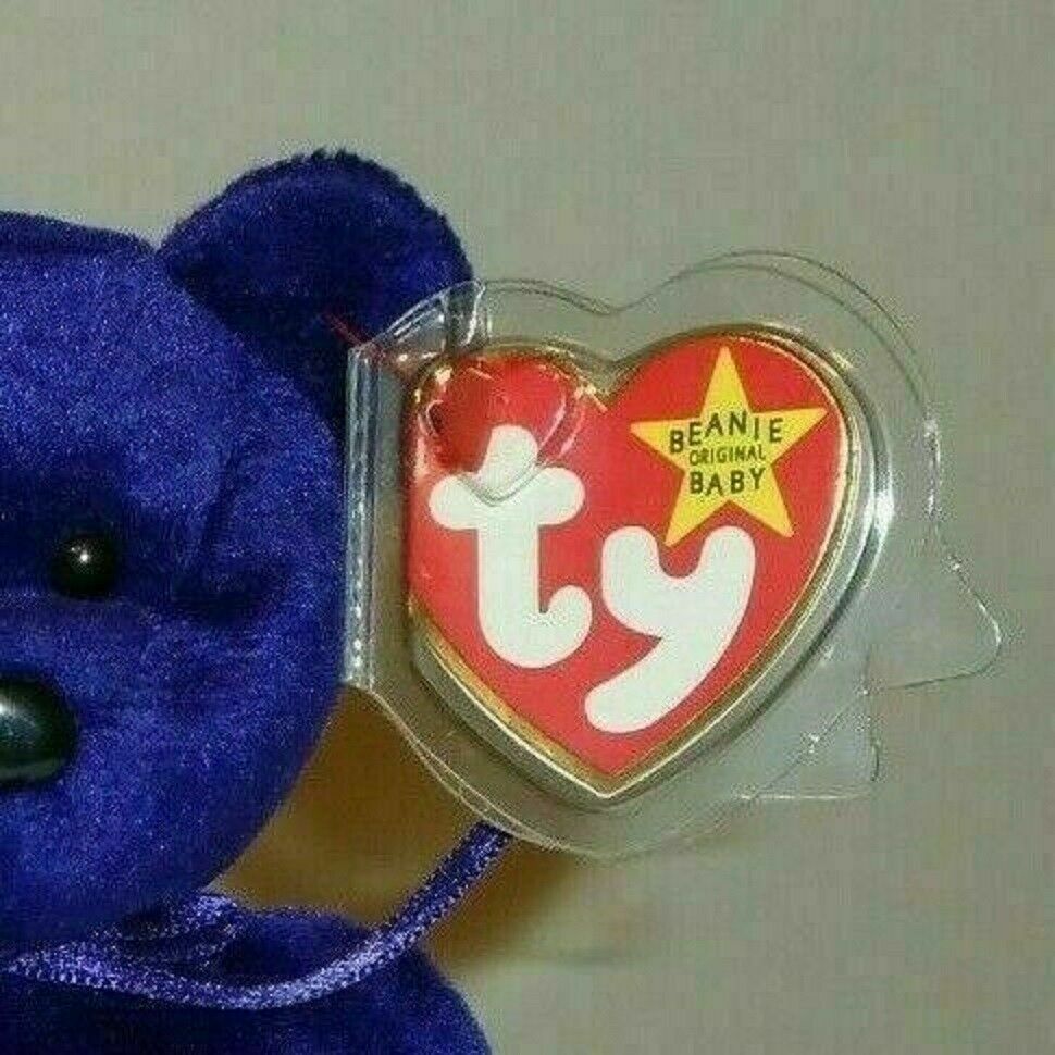 Ty Beanie Baby - PRINCESS Diana Bear 1997 RARE & RETIRED - MINT