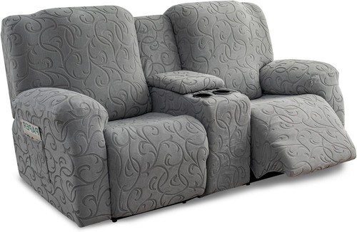 Soft Plush Recliner Slipcover Fits 65”-80” - Stylish Protector for Living Rooms - Picture 3 of 9