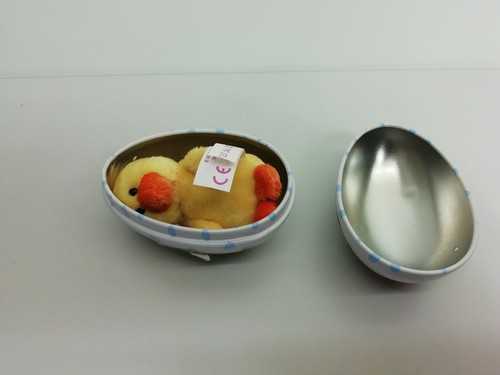 Nici Küken in Blech Ei 32621 unbenutzt für Sammler selten Ostern - Bild 5 von 6