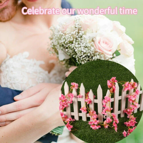 Blaue Dekoblumen & künstliche Pflanzen