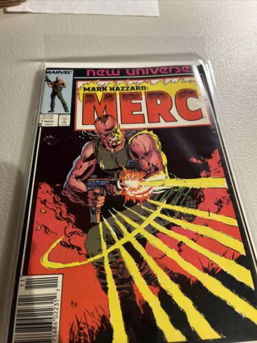 Mark Hazzard: Merc #1 (Marvel Comics noviembre de 1986) - Imagen 1 de 1