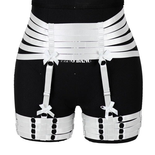 Belt Harness Women's Garter Waistband Stocking Suspender Strap Rave Dance Wear - Bild 14 von 36