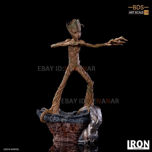 Iron Studios Groot BDS 1/10 Figure Statue Model - Picture 3 of 9