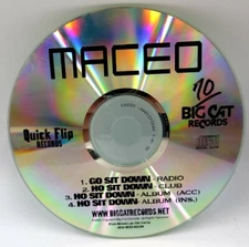 Maceo ? Go Sit Down ? Ho Sit Down ? 4 Track DJ PROMO CD ? RARE