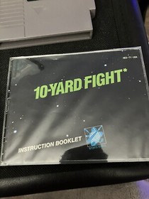NINTENDO ENTERTAINMENT SYSTEM NES 10-YARD FIGHT - COMPLETE IN BOX
