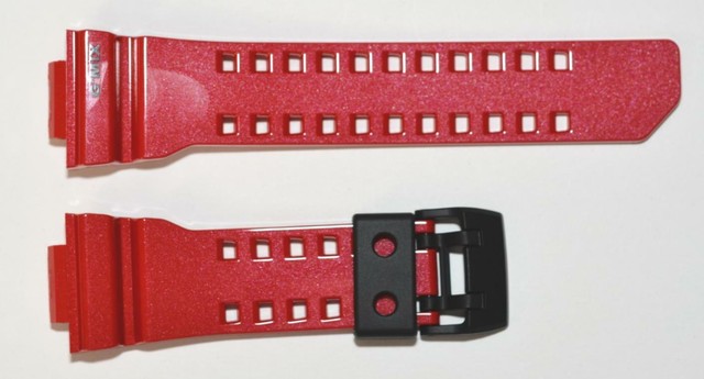 Original Casio G Shock G Mix Bluetooth Gba 400 Gba400 4a Watch Band Strap Red For Sale Online Ebay