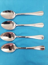 4 Pfaltzgraff  Legacy Teaspoons 6 5/8" Stainless Flatware