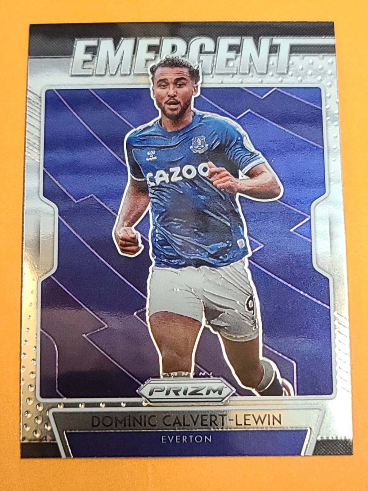 2020-21 Prizm Soccer EPL Premier League Emergent #8 Dominic Calvert-Lewin