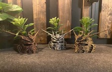 Gundam rx78 Vintage style Flower Pot Planter Pencil Cup